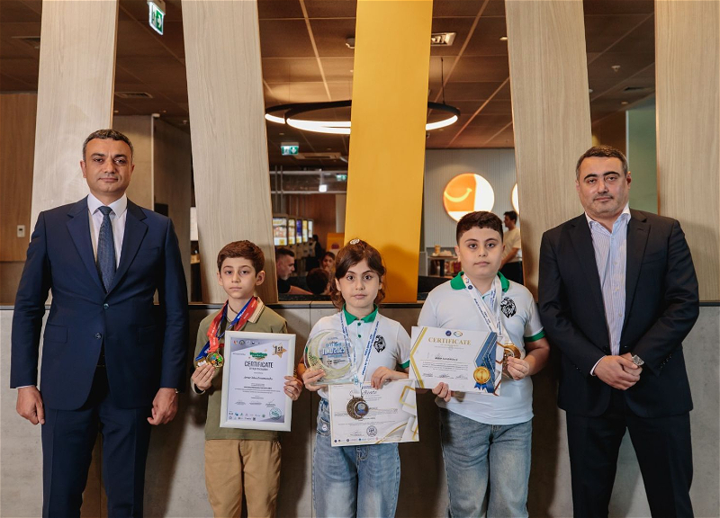 Dəstək və əzm sayəsində əldə olunan nailiyyətlər: qəhrəmanlarımızın uşaqları beynəlxalq olimpiadalarda - FOTO