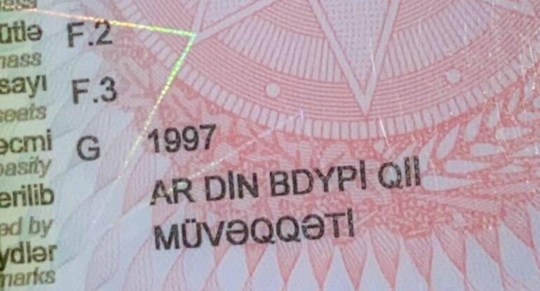 "Texpasport"da bu söz yazılıbsa... - DİQQƏT