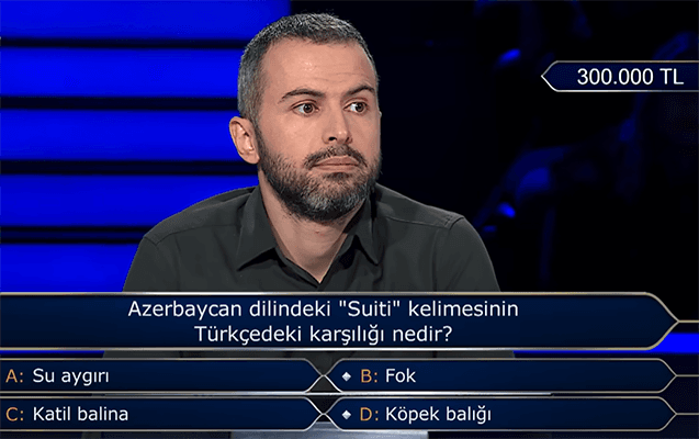 Azərbaycanla bağlı bu sual 300 min qazandırdı - VİDEO