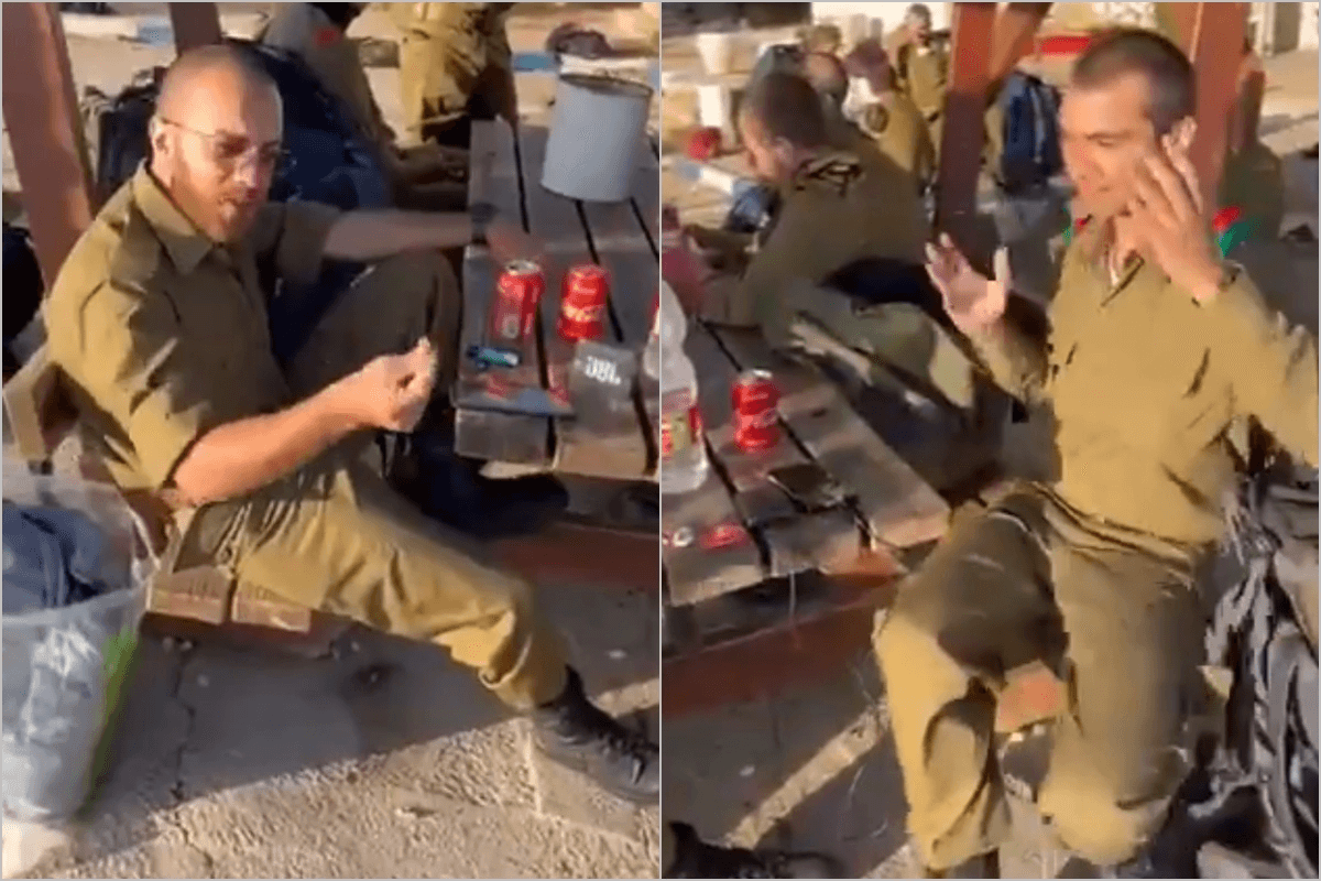 İsrail əsgərləri Azərbaycan meyxanası oxudular - VİDEO