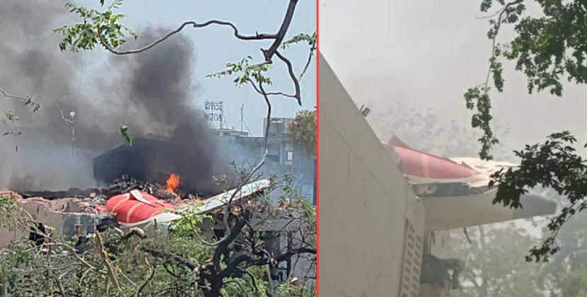 Hindistan təyyarəsi tələbələrin yataqxanasına çırpıldı: YENİ TƏFƏRRÜATLAR