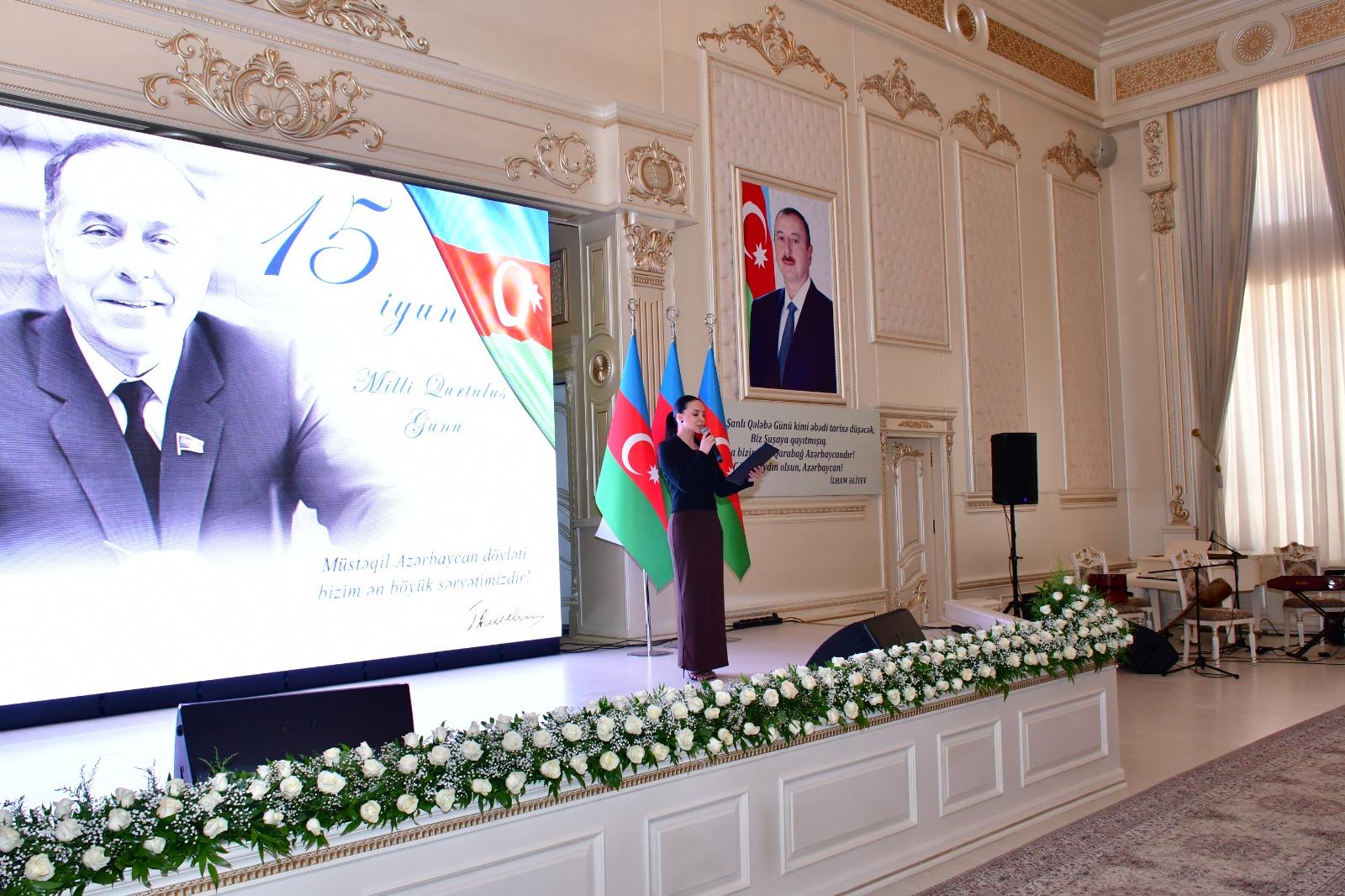 Abşeronda 15 iyun – Milli Qurtuluş Gününə həsr olunan tədbir keçirilib - FOTOLAR