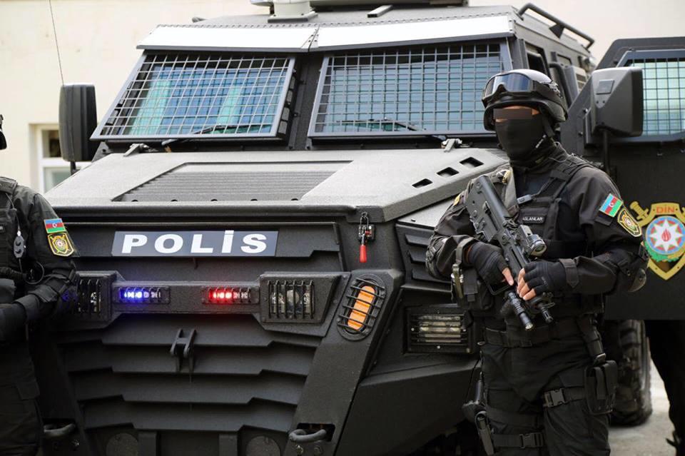Polis əməliyyat görüntüləri yaydı