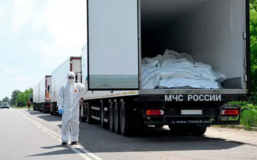 Rusiya Ukraynaya daha 1200 əsgərin meyitini təhvil verdi