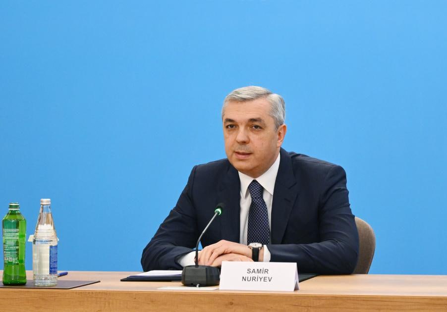 Samir Nuriyev ilk iclasda bu tapşırıqları verdi - FOTOLAR