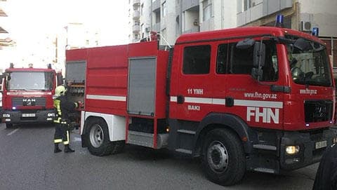 Partlayış C.Cabbarlı adına Kinostudiyanın həyətində baş verib -<span style="color:#ff0000"> RƏSMİ</span>
