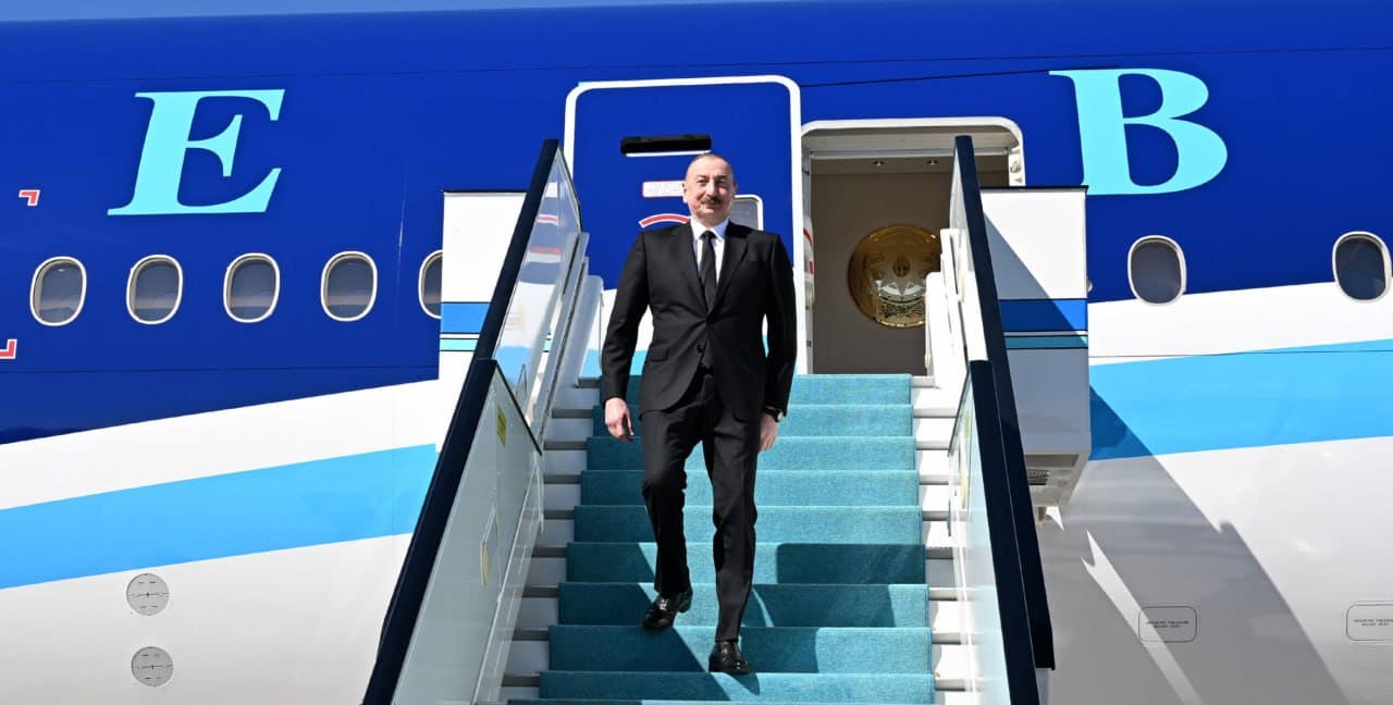 İlham Əliyev Birləşmiş Ərəb Əmirliklərinə<span style="color:#ff0000"> GETDİ</span>