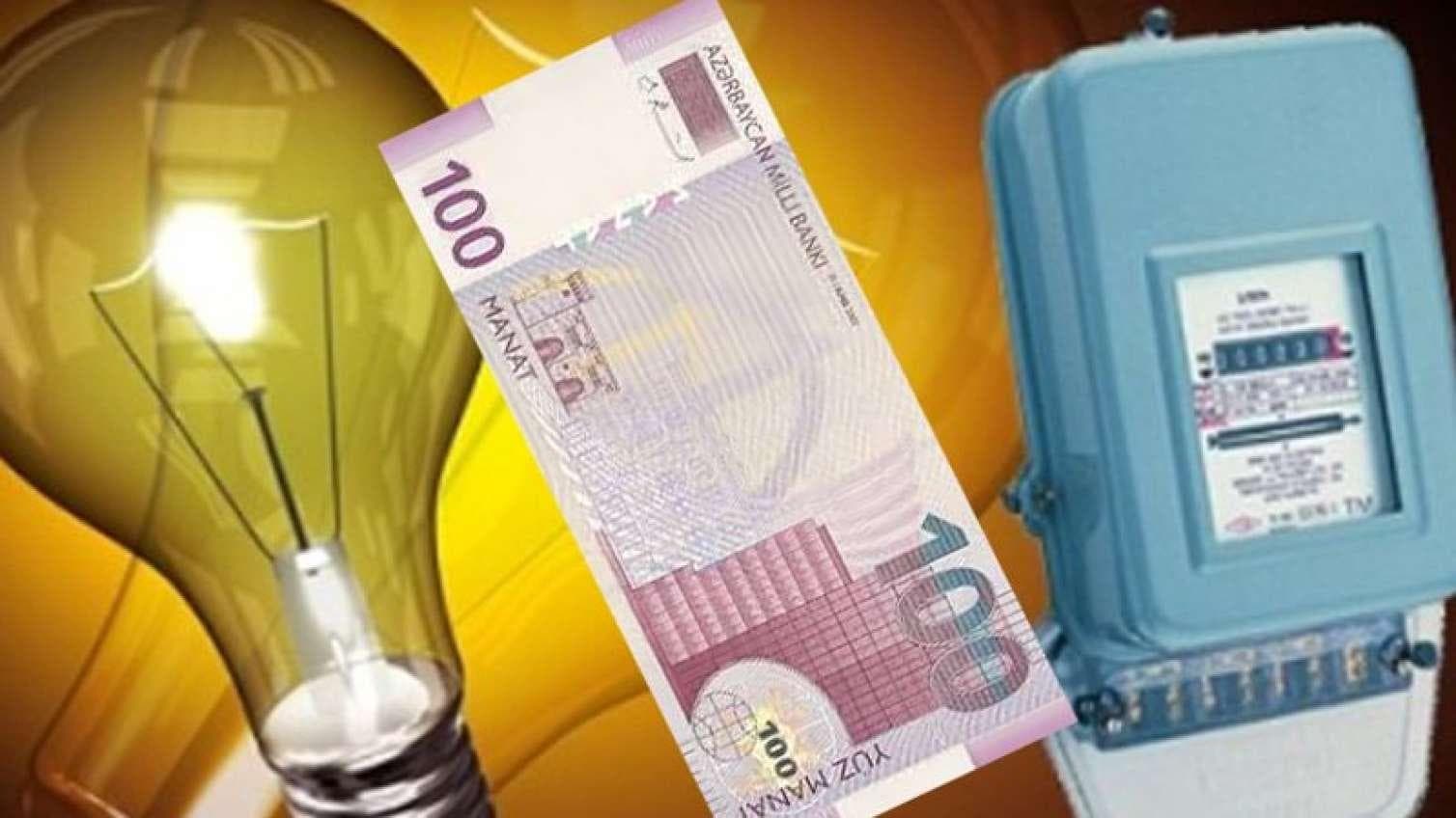 İşıq puluna görə sabit tarif bu qədər olacaq