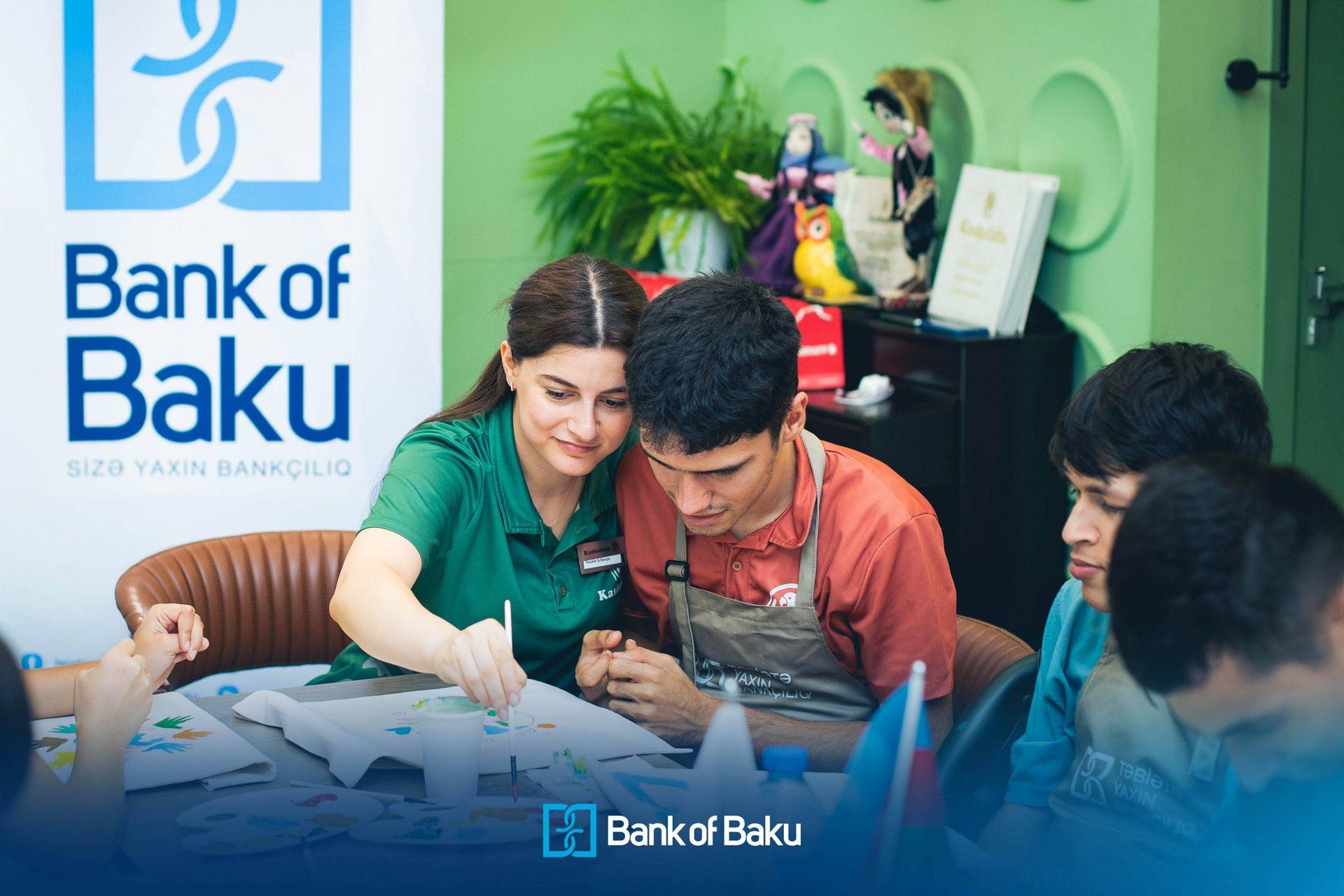 Bank of Baku inklüziv cəmiyyəti dəstəkləyir:autizmli uşaqlarla bir gün