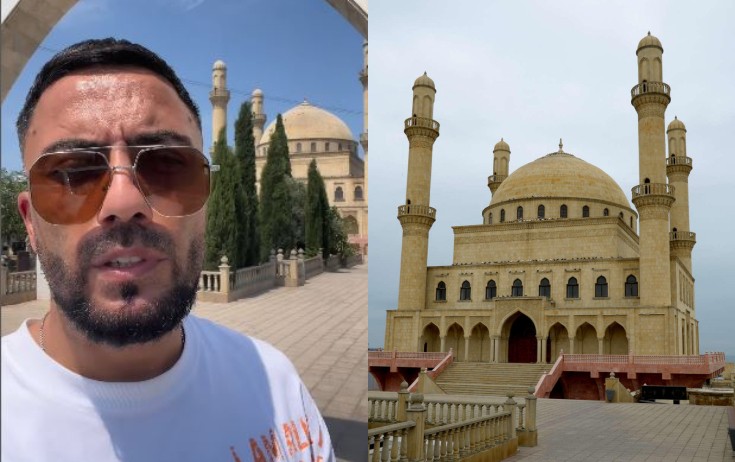 Kərimi Nardaran pirinə buraxmadılar - VİDEO