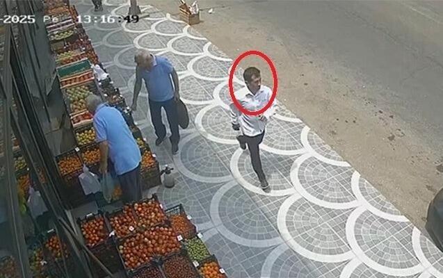 Bakıda azyaşlını soyan kameraya BELƏ DÜŞDÜ - VİDEO