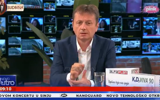 Serbiyalı nazir efirdə insult keçirdi - VİDEO