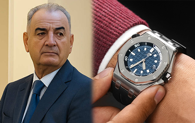 Oğluna 100 minlik saat, yarım milyonluq rəsmlər alıbmış... - DETALLAR