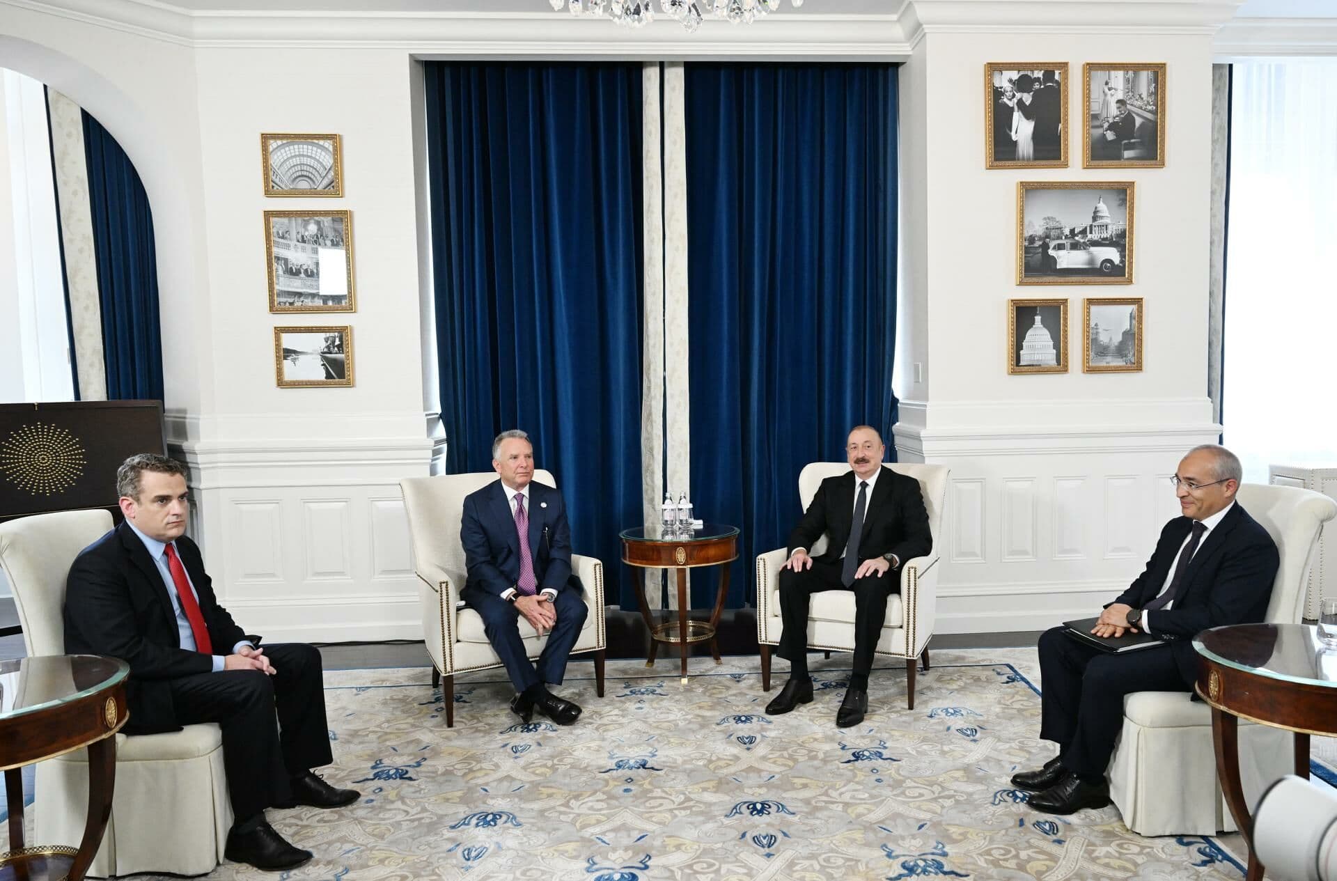 İlham Əliyev Trampın xüsusi elçisi ilə görüşdü - <span style="color:#ff0000">FOTOLAR</span>
