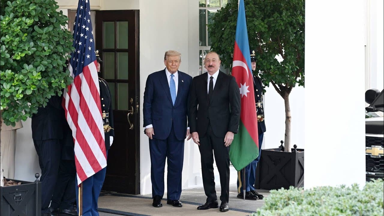 Ağ Ev İlham Əliyevin çıxışından sitat paylaşdı - <span style="color:#ff0000">FOTO</span>