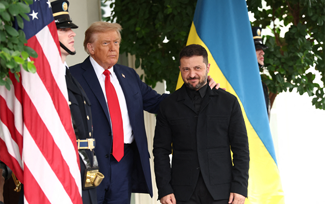 Tramp-Zelenski görüşü başladı - <span style="color:#ff0000">VİDEO</span>