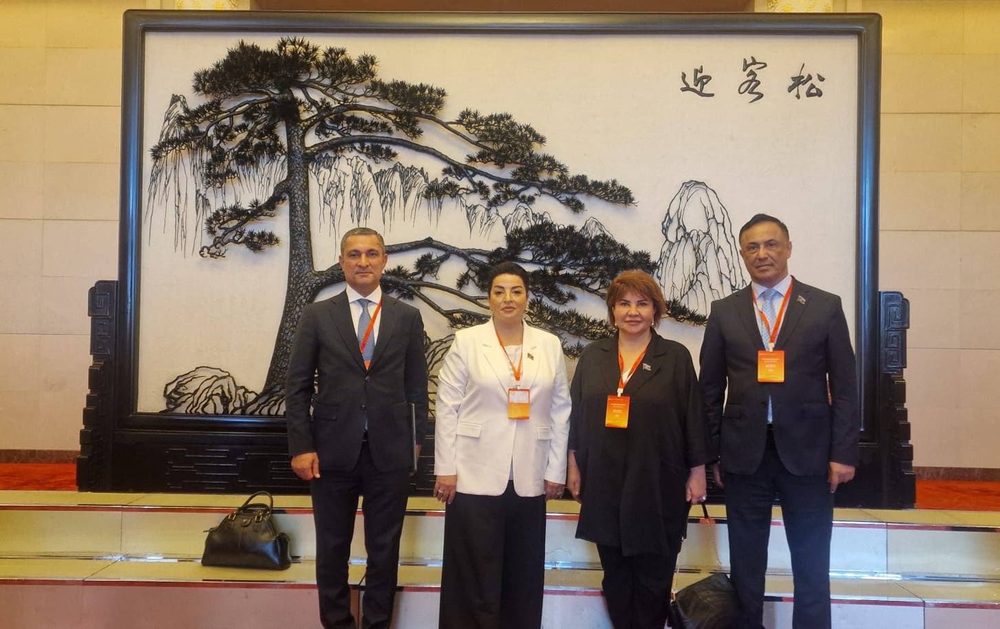 Azərbaycan parlament nümayəndələri Çində beynəlxalq seminara qatıldı -<span style="color:#ff0000"> FOTO</span>