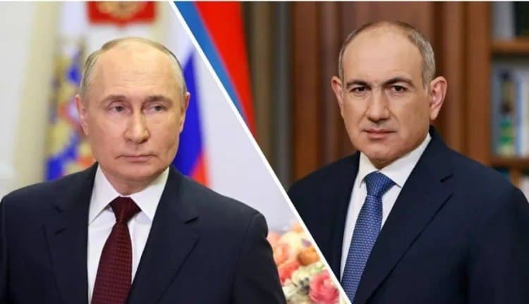 Putin Çində Paşinyanla söhbət etdi - <span style="color:#ff0000">VİDEO</span>
