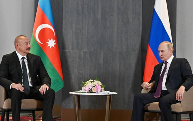 
Əliyev-Putin görüşü Çində baş tuta bilərmi?- <span style="color:#ff0000">Peskovdan açıqlama</span>