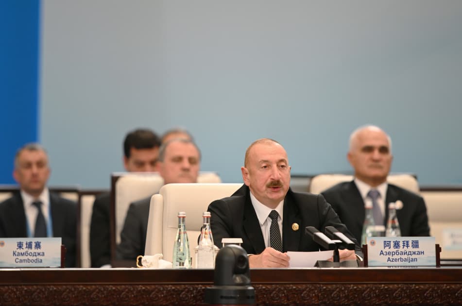 İlham Əliyevin Çinə səfərindən GÖRÜNTÜLƏR