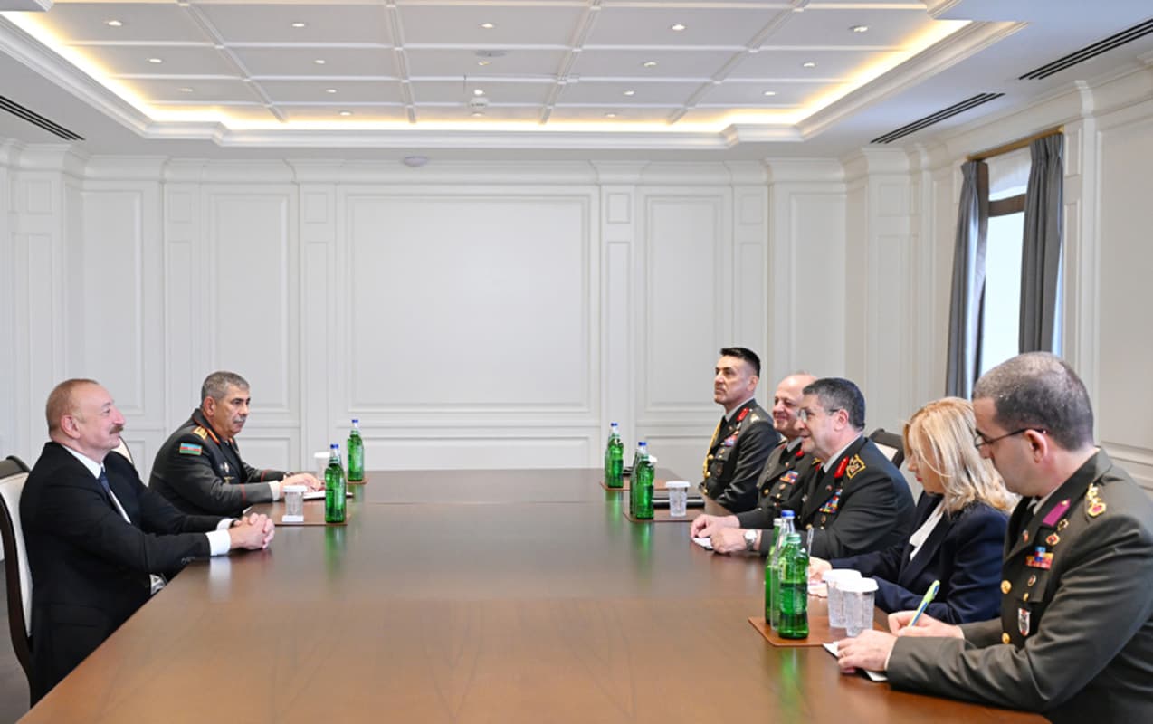 Prezident Şuşada Selçuk Bayraktaroğlunu qəbul etdi -<span style="color:#ff0000"> FOTO</span>