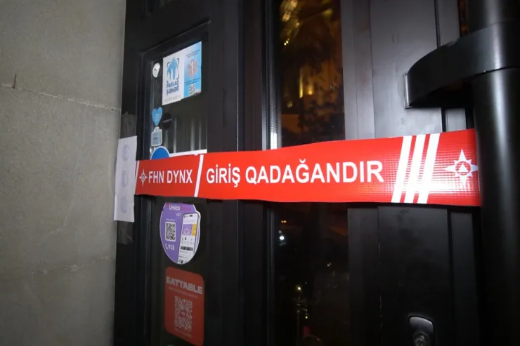 Bakıda məşhur klub <span style="color:#ff0000">BAĞLANDI - FOTOLAR</span>