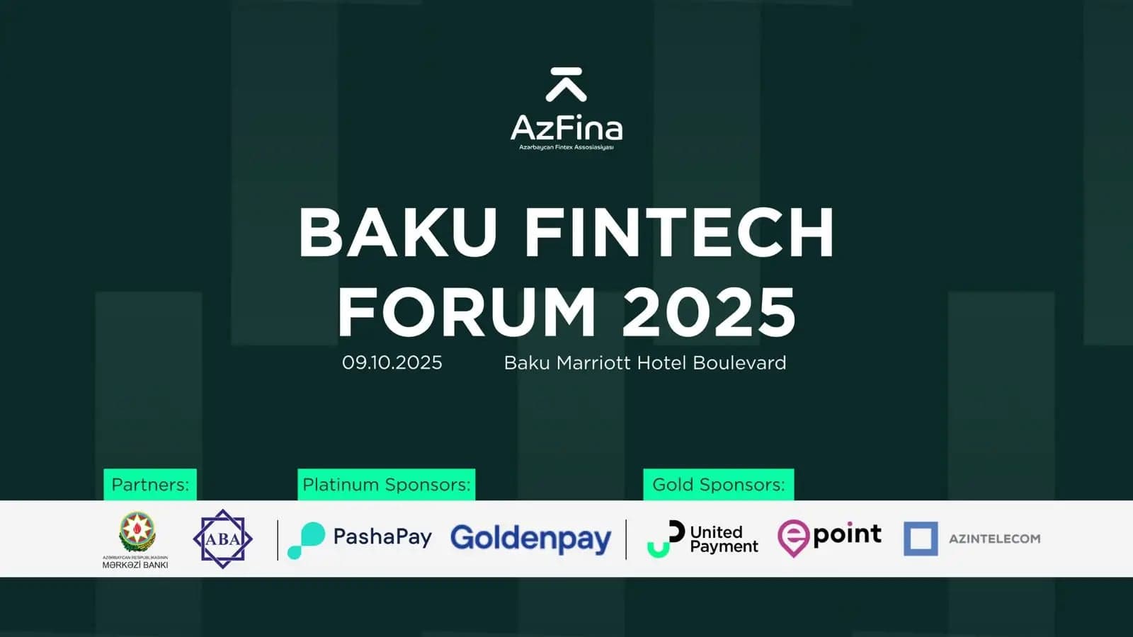 &ldquo;Bakı Fintex Forumu 2025&rdquo; keçiriləcək