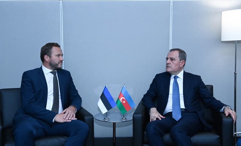 Nyu-Yorkda Azərbaycan və Estoniyanın XİN başçıları görüşüblər