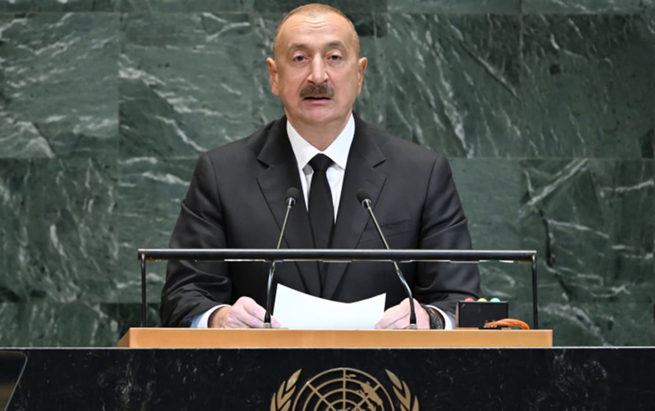 
İlham Əliyevin 22 il öncə BMT-də dediyi kimi...