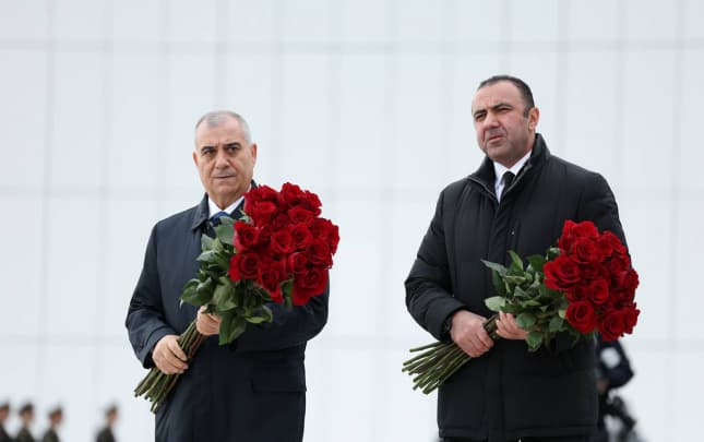 Əli Nağıyev və Orxan Sultanov Zəfər parkını ziyarət etdi - <span style="color:#ff0000">FOTOLAR</span>