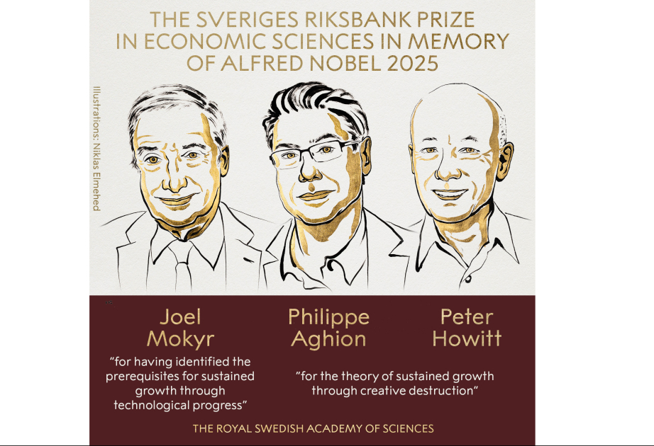 Daha 3 nəfərə Nobel mükafatı verildi - ADLAR
