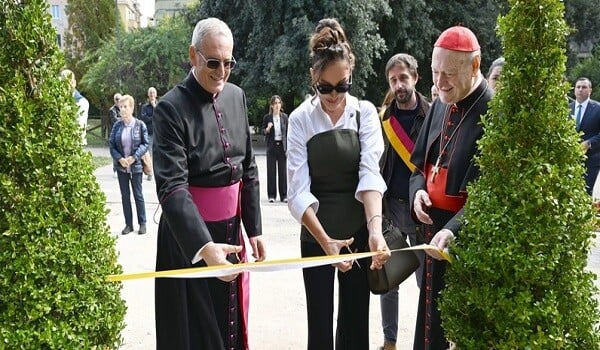 Mehriban Əliyeva Vatikana rəsmi səfər etdi