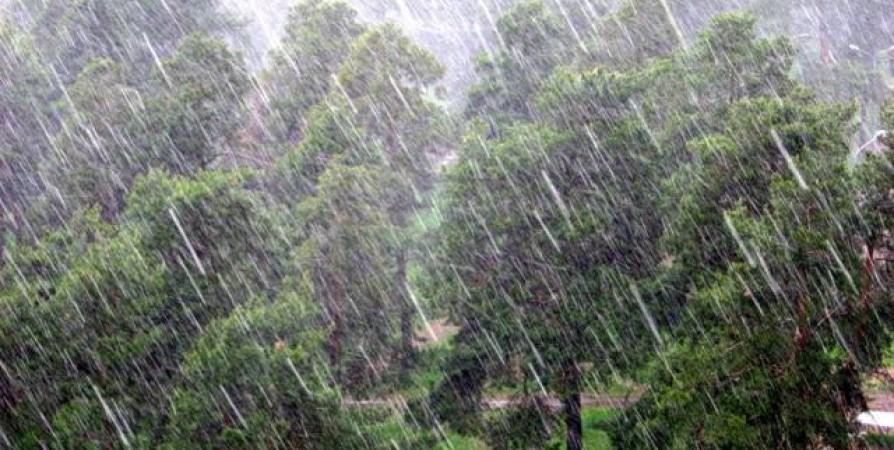 Hava ilə bağlı xəbərdarlıq: Dolu, sel...