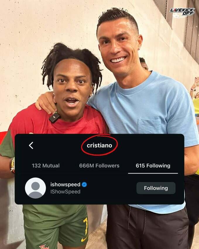 Ronaldo onu izləməyə başladı