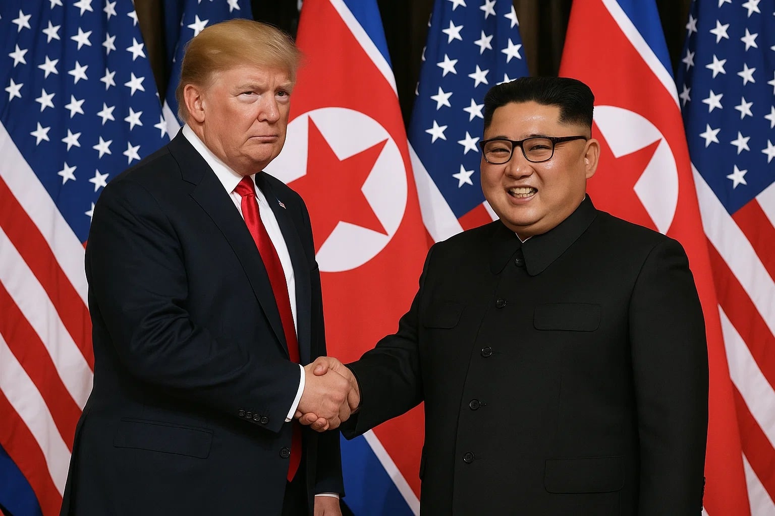 Tramp Kim Çen Inla görüşə bilər