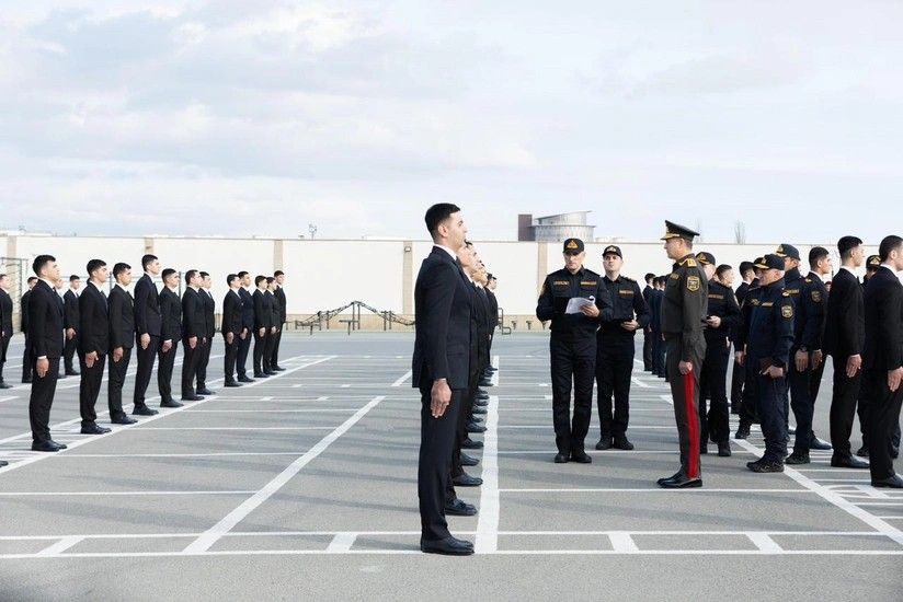 Vilayət Eyvazov sıra baxışı keçirdi - VİDEO