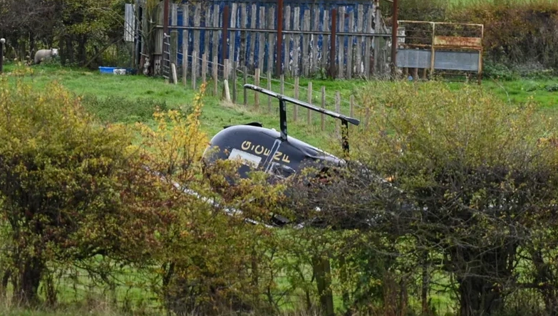 Britaniyada helikopter qəzaya uğrayıb, ölən və yaralananlar var