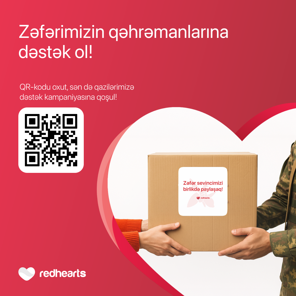 Qırmızı Ürəklər Fondundan "Zəfər Payı" aksiyası