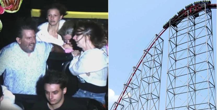 Attraksionda dəhşət: təhlükəsizlik kəməri açıldı