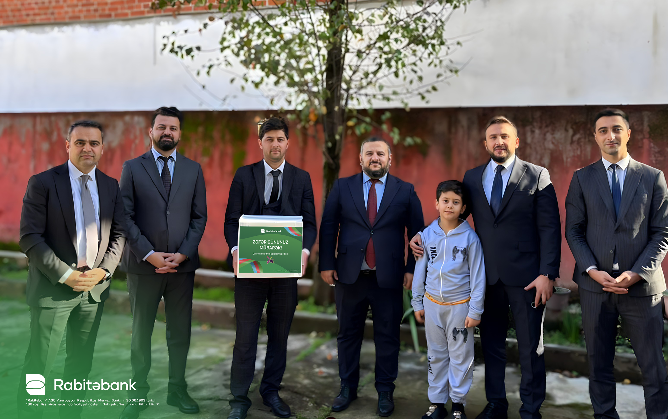 "Rabitəbank" Zəfər Günü ərəfəsində şəhid ailələrini ziyarət etdi - FOTOLAR