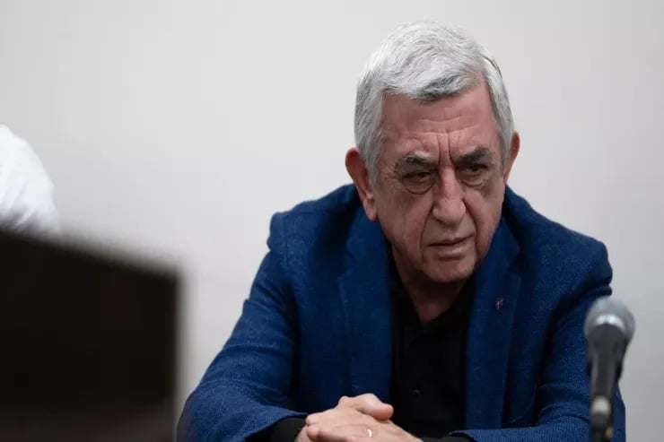 Sarkisyanın Ermənistandan çıxmasına qadağa qoyuldu