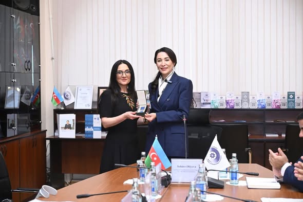 Sevinc Orucova Ombudsmanın yubiley medalına LAYİQ GÖRÜLDÜ