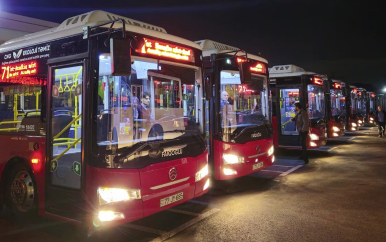 Bu marşrut xətti üzrə avtobuslar yeniləndi – FOTO