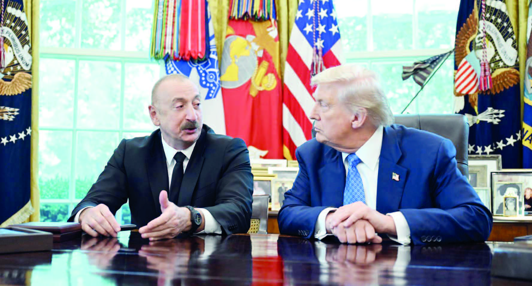 Tramp Əliyevə bu sualı veribmiş: "Niyə dayandın?"