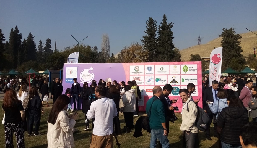 Göyçayda ənənəvi "Nar Festivalı" keçirildi