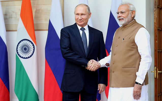 Putinin Hindistana səfər tarixi açıqlandı