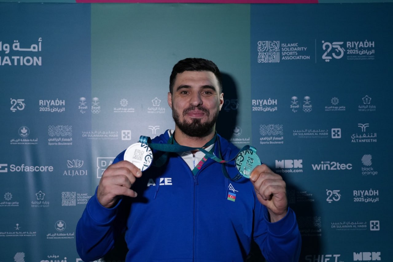 Dadaş Dadaşbəyli İslam Oyunlarını iki medalla BAŞA VURDU