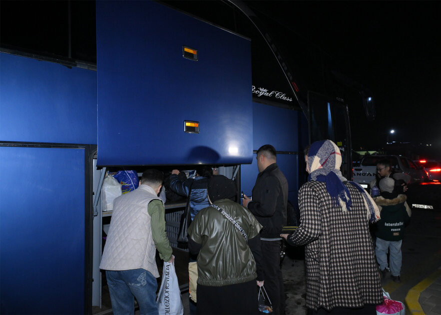 Ağalı kəndinə növbəti köç karvanı yola salındı