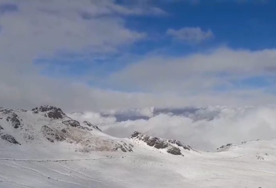 FAKTİKİ HAVA:Bu ərazilərə qar yağıb