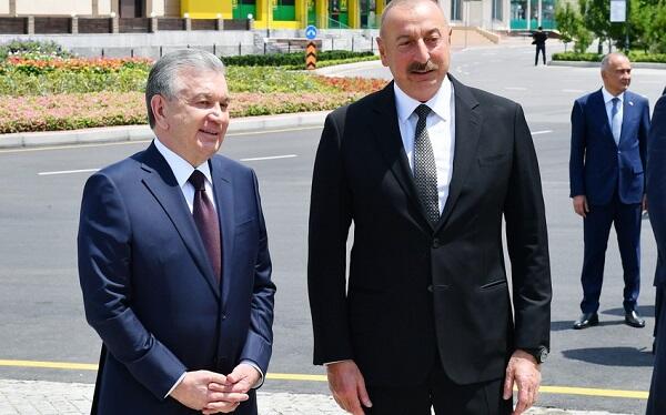 Prezidenti bu mərkəzdə Mirziyayev qarşıladı